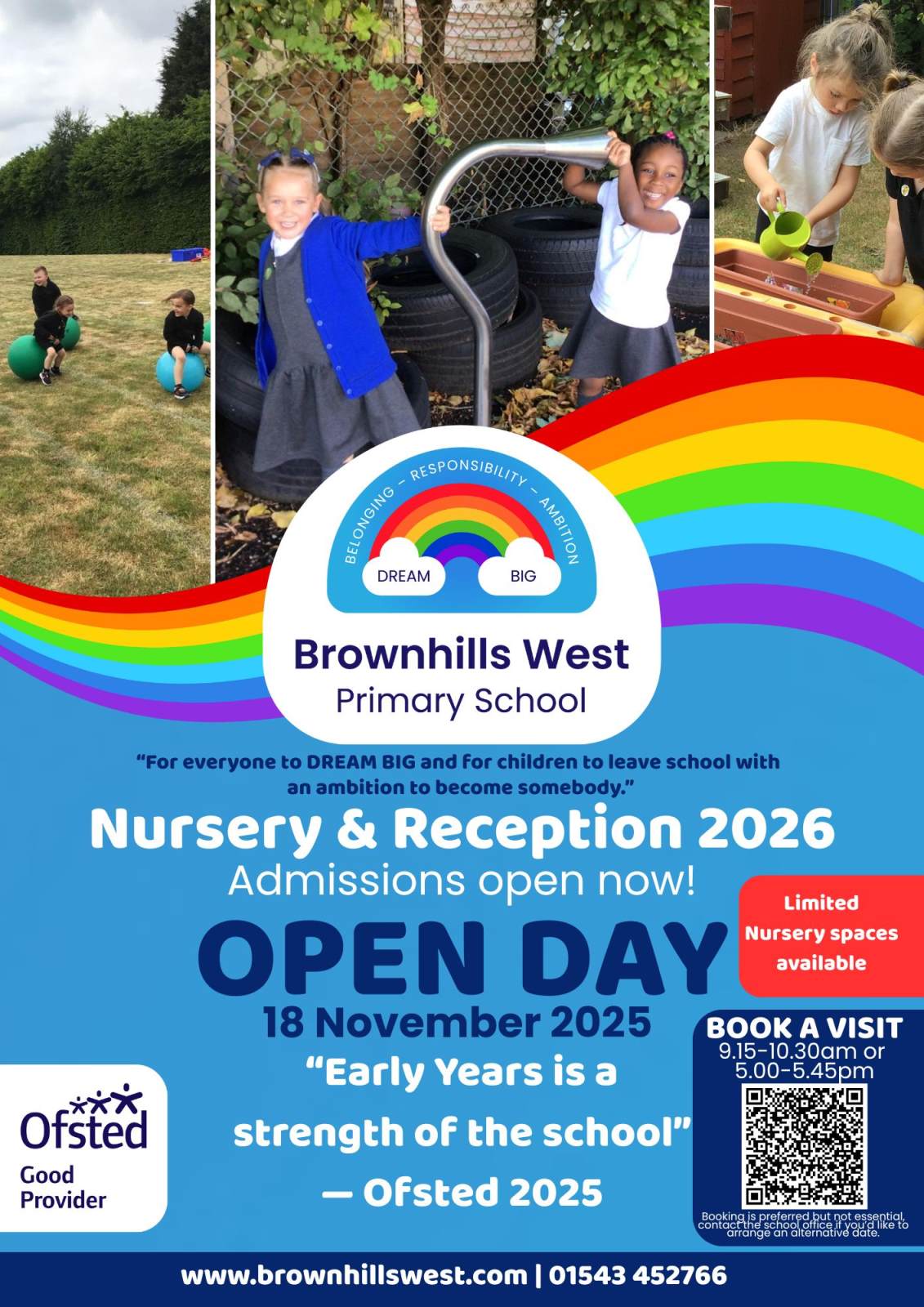 Brownhills West Primary Open Day 2025